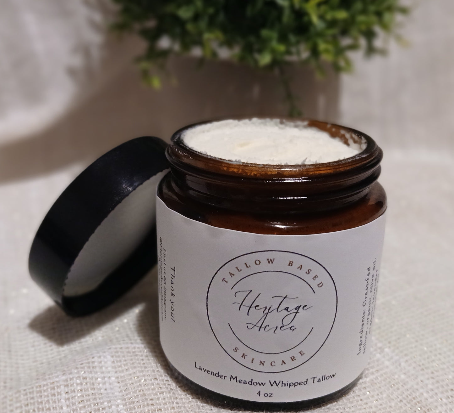 Lavender Meadow Whipped Tallow 4 oz