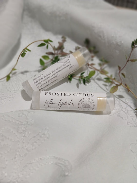 Frosted Citrus Lip Balm