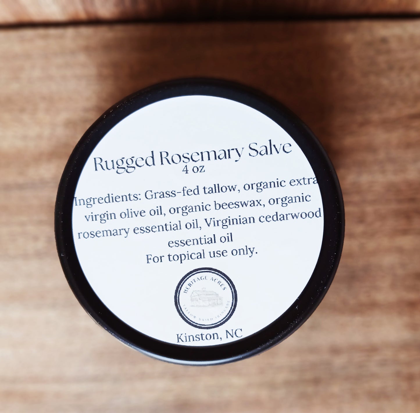 Rugged Rosemary Salve 4 oz